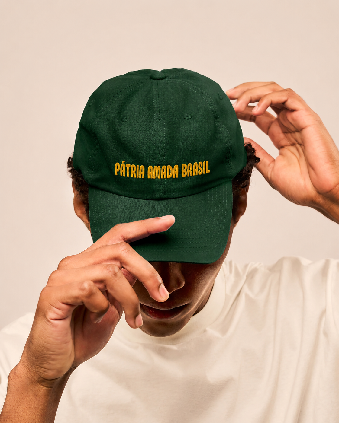 Boné Pátria Amada Brasil