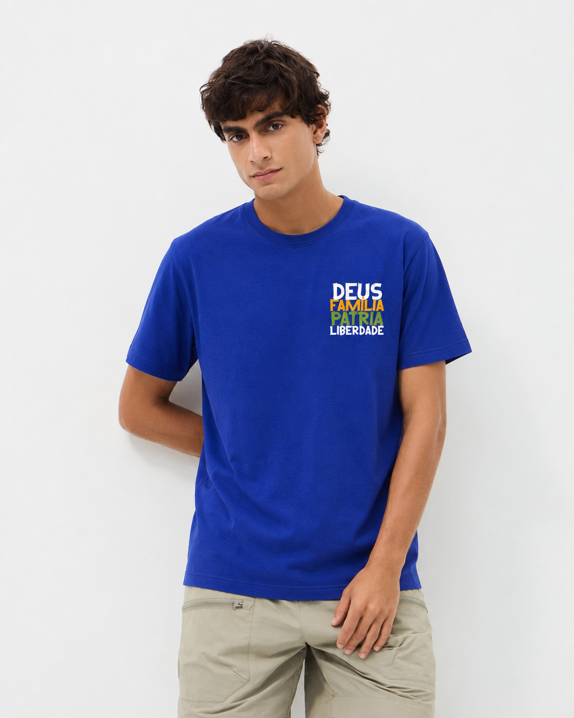 Camisa Deus, família, pátria e liberdade