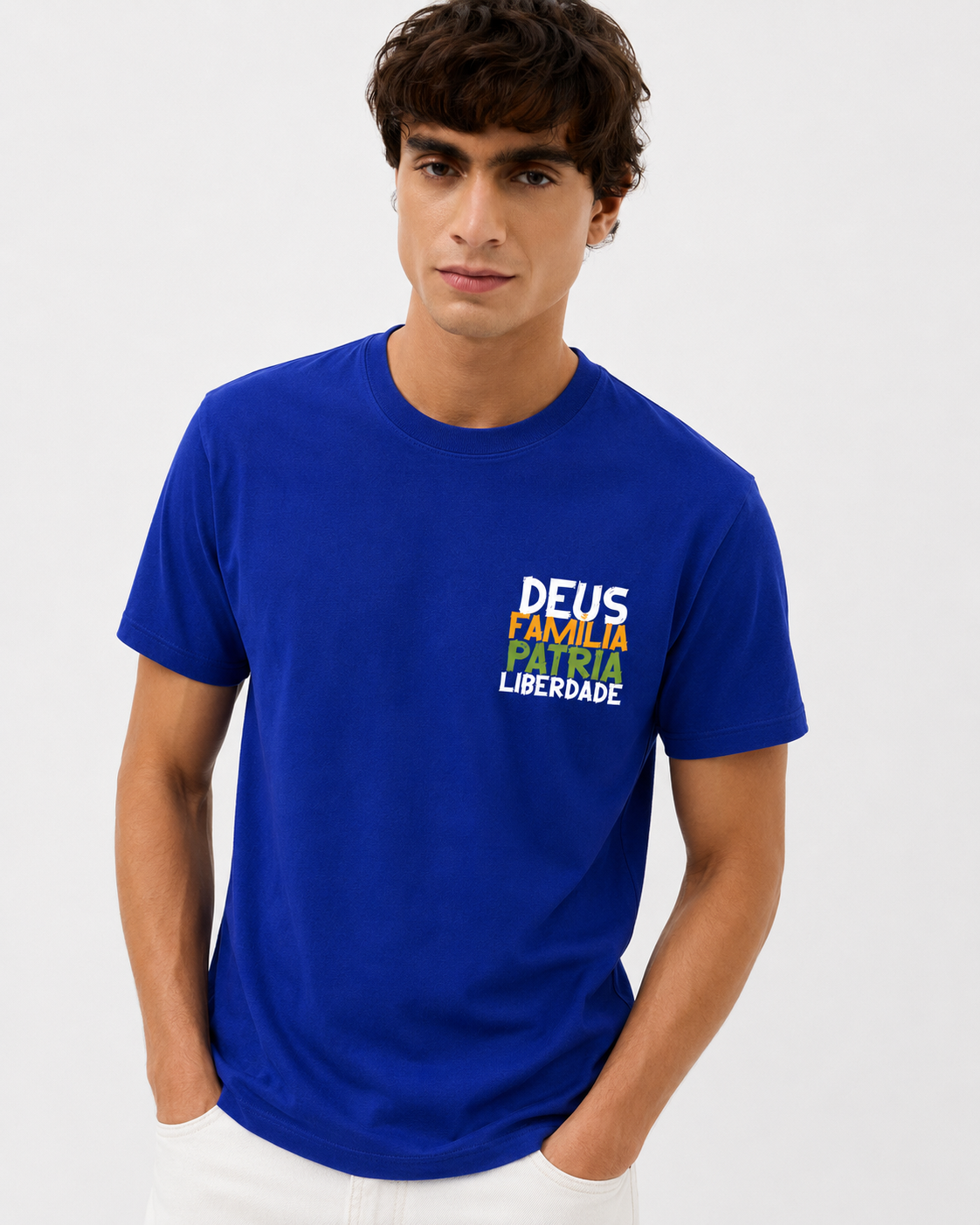 Camisa Deus, família, pátria e liberdade