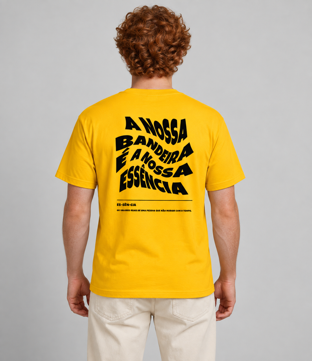 Camisa Bandeira é nossa essência