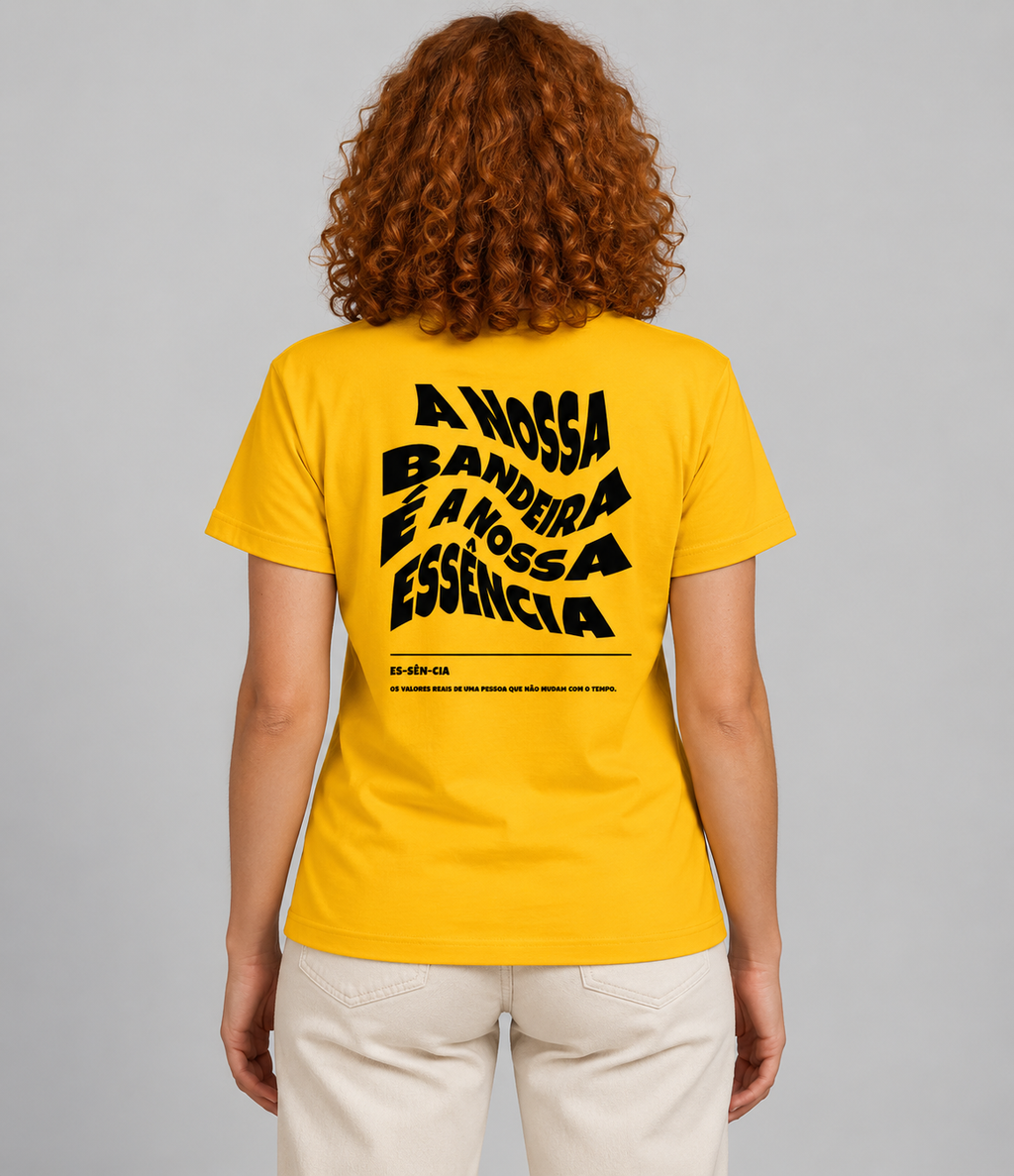 Camisa Bandeira é nossa essência