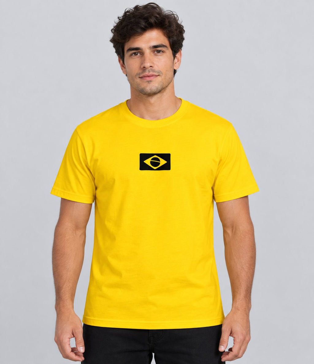 Camisa Entre outras mil és tu Brasil — homem, frente