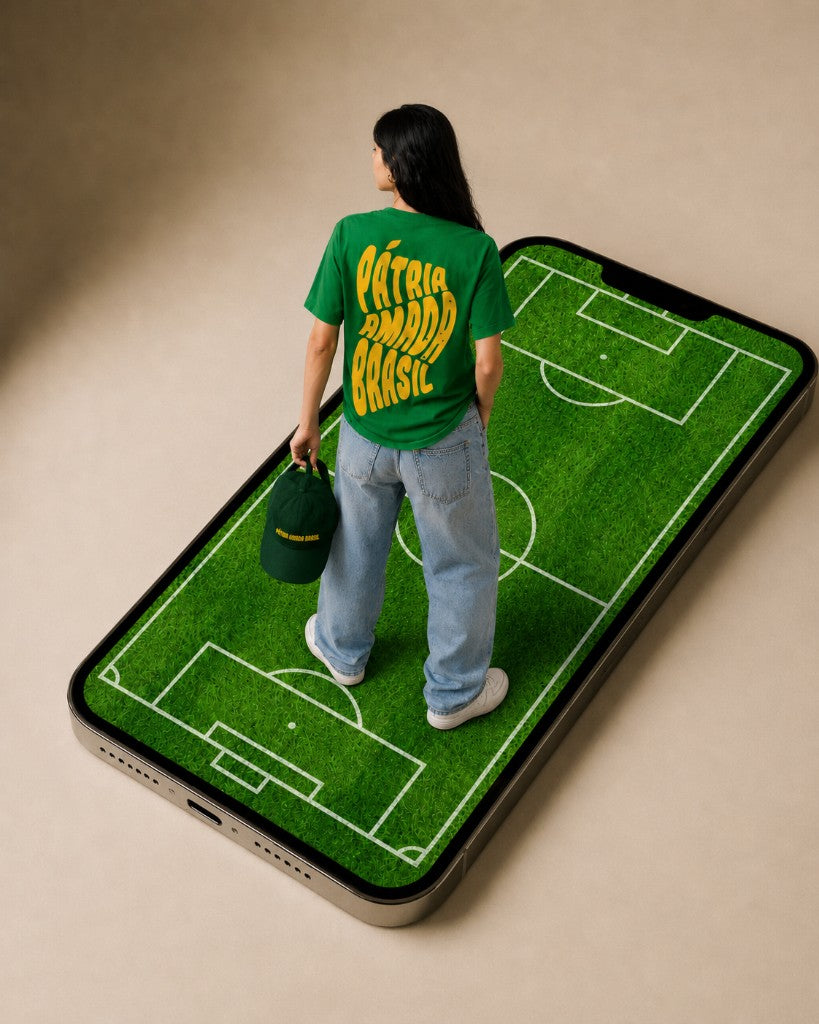 Camisa verde costas